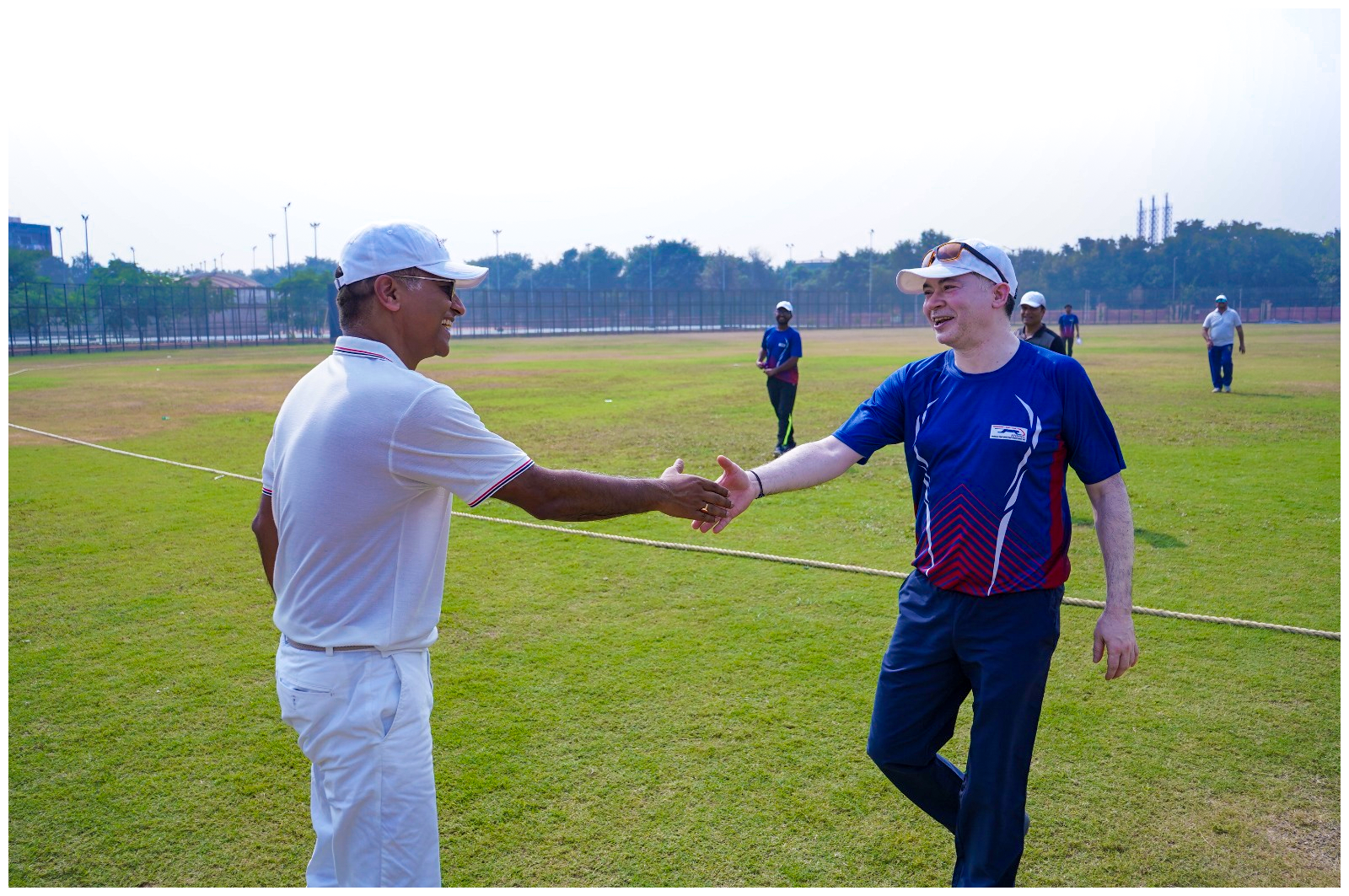 Glimpses of Various sports activities like 100 m sprint race, walkathon and cricket tournament organised at NHSRCL corporate office